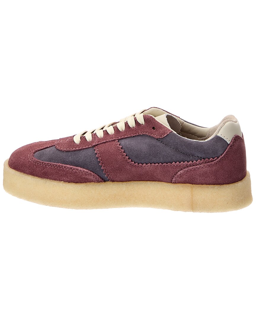 Clarks | Womens | Tor 80 Leather Sneaker | Red