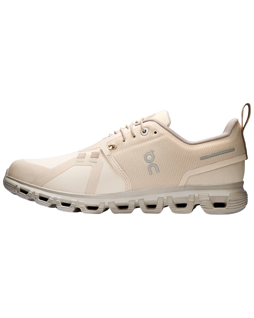 On Running | Womens | Cloud 6 Waterproof Sneaker | Beige