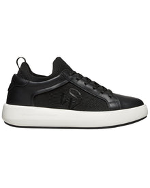 Stuart Weitzman | Womens | 5050 Pro Leather Sneaker | Black