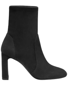Stuart Weitzman | Womens | Babette Suede Bootie 85 | Black