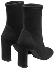 Stuart Weitzman | Womens | Babette Suede Bootie 85 | Black