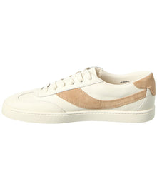Vince | Womens | Korrin-B Suede Sneaker | White