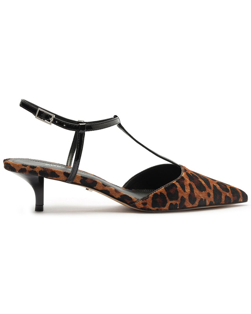 Arezzo | Womens | Teagan Leather Pump | Brown