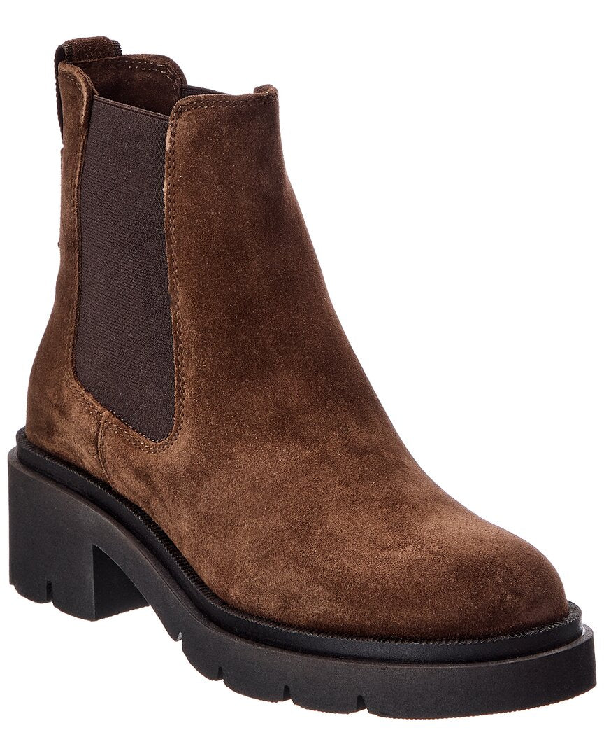 La Canadienne | Womens | Waren Suede Bootie | Brown