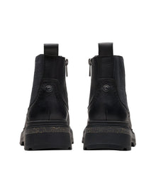 Clarks | Womens | Hencroftstepwp Leather Boot | Black