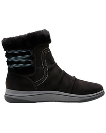 Clarks | Womens | Breeze Cozy Textile Boot | Black