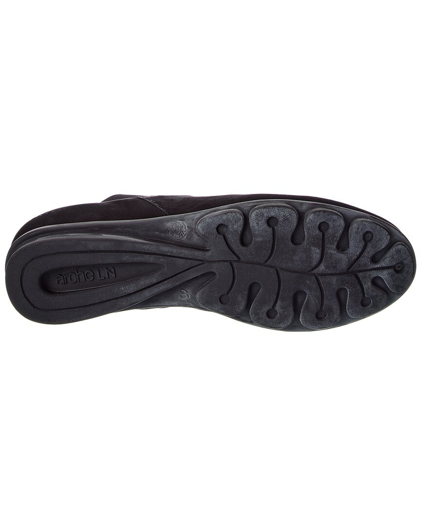 Arche | Womens | Denowe Leather Flat | Black