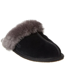 UGG | Womens | Scuffette II Suede Slipper | Black
