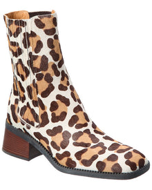 TOD's | Womens | Gomma Haircalf Bootie | Brown