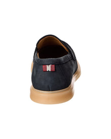Bally | Womens | Webby Leather Loafer | Blue