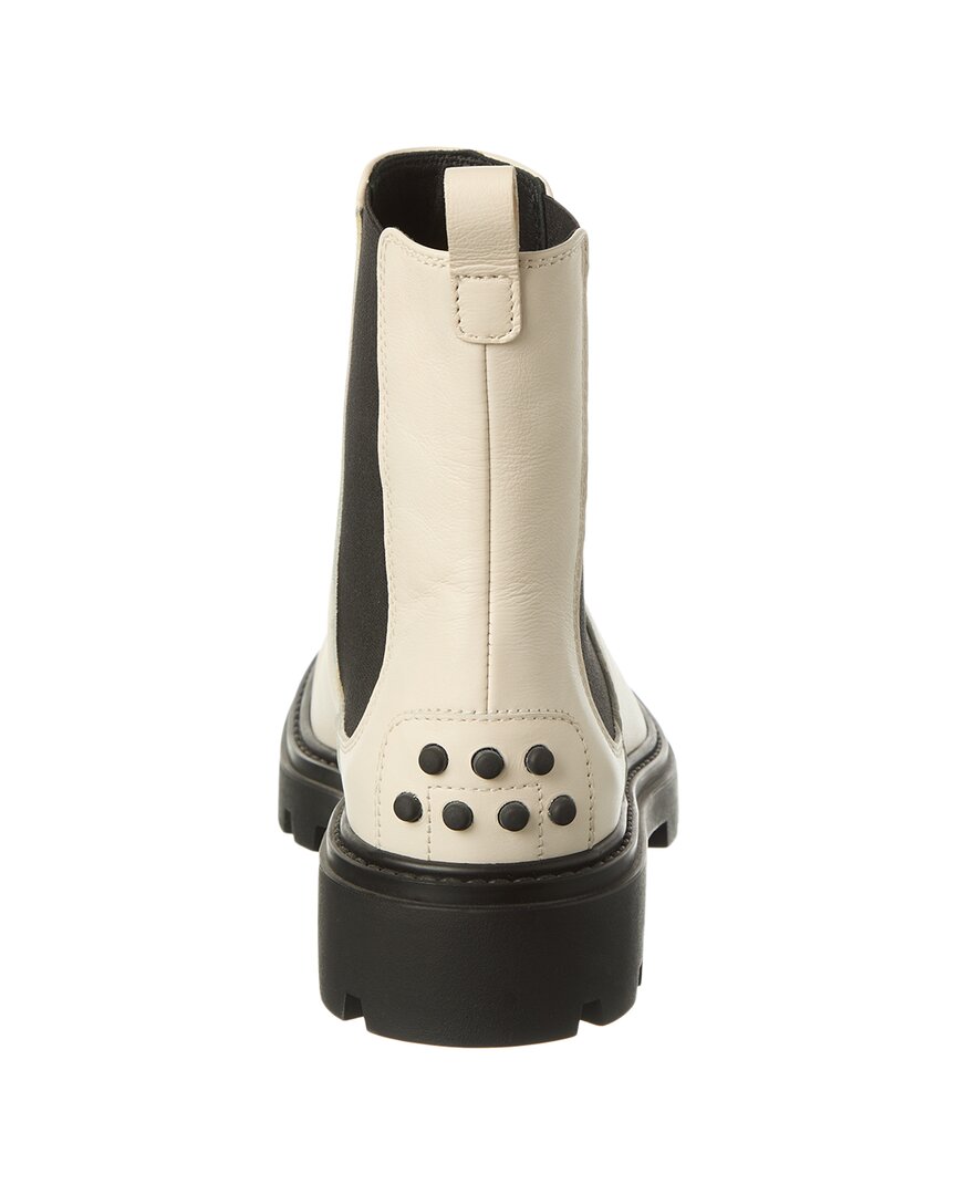 TOD's | Womens | Leather Boot | White