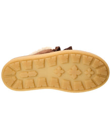 Prada | Womens | Suede Platform Boot | Brown