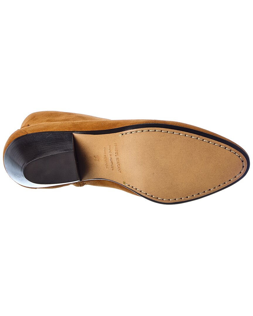 Isabel Marant | Womens | Dacken Suede Bootie | Brown