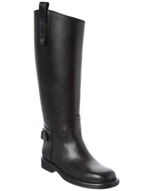 Burberry | Womens | Cavalier Leather Boot | Black