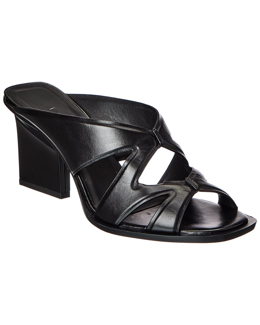 Max Mara | Womens | Leather Sandal | Black