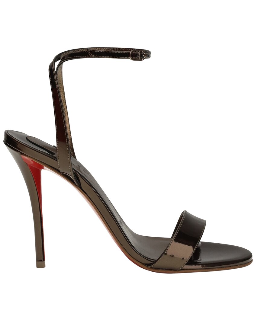Christian Louboutin | Womens | Miss Z Leather Sandal | Brown