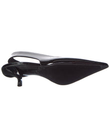 TOTEME | Womens | Patent Slingback Pump | Black