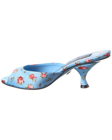 Dolce & Gabbana | Womens | Keira Satin Sandal | Blue