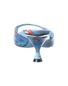 Dolce & Gabbana | Womens | Keira Satin Sandal | Blue
