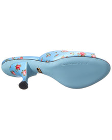 Dolce & Gabbana | Womens | Keira Satin Sandal | Blue