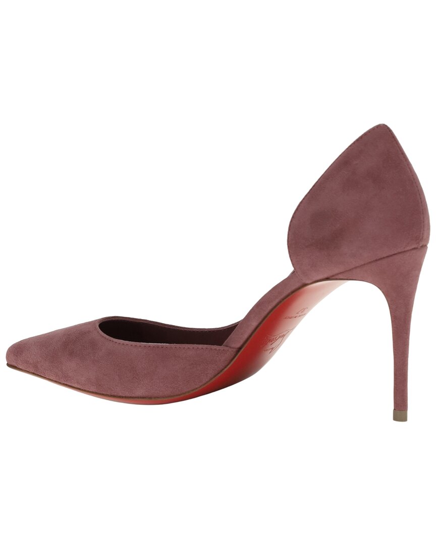 Christian Louboutin | Womens | Iriza Suede Pump | Pink