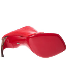 Ferragamo | Womens | Nymphe 85 Leather Sandal | Red
