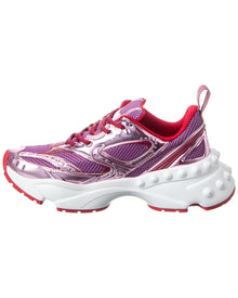 Christian Louboutin | Womens | So Flo Leather & Mesh Sneaker | Purple