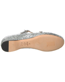 Dior | Womens | Very Glitter Ballerina Flat | Metallic