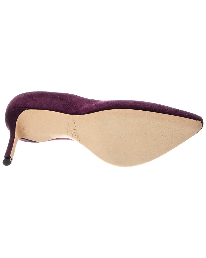 Jimmy Choo | Womens | Romy 85 Suede Pump | Purple
