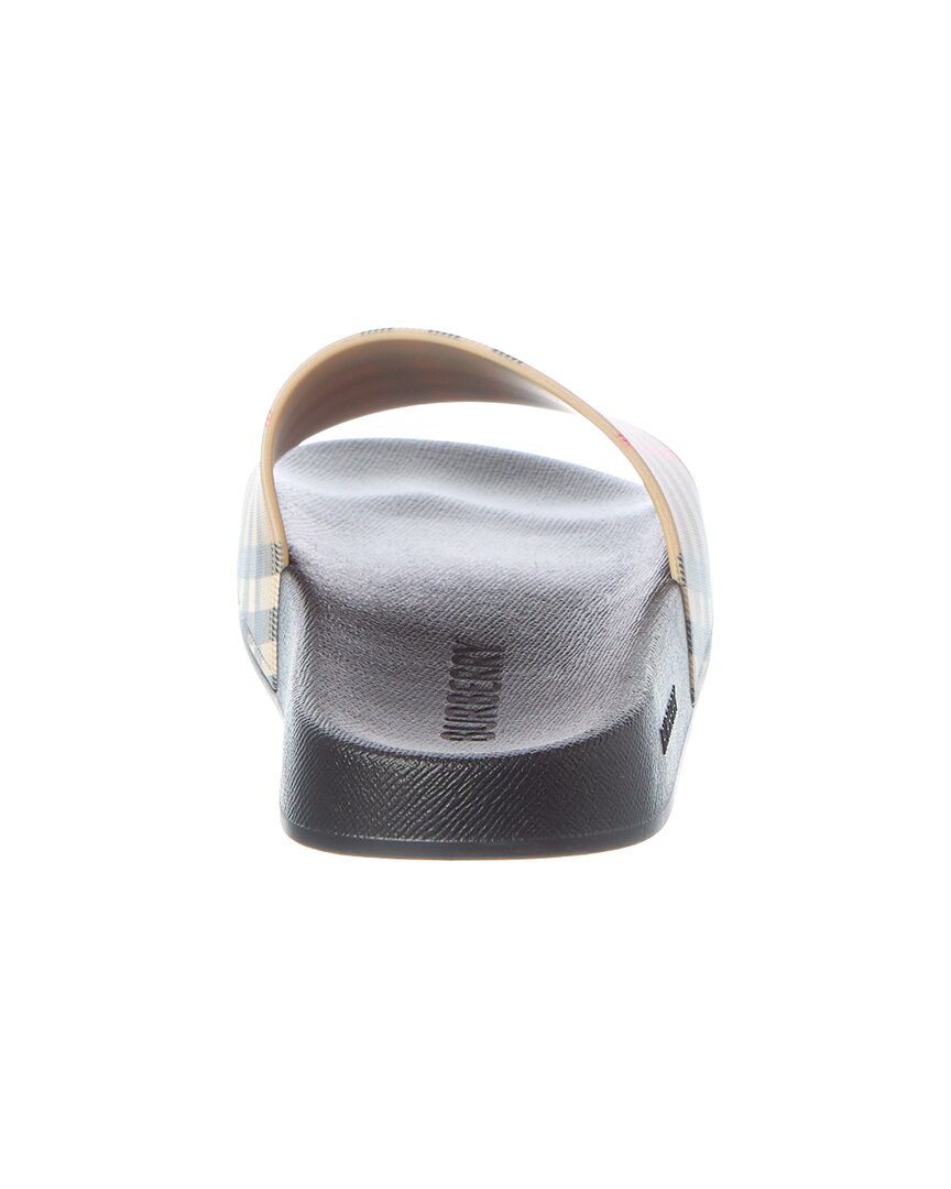 Burberry | Womens | Rubber Check Slide | Multi