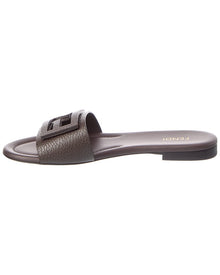 FENDI | Womens | Tube Leather Sandal | Brown