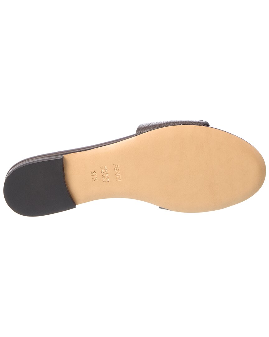 FENDI | Womens | Tube Leather Sandal | Brown