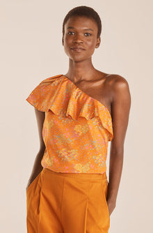 Isabelle Top | Isabelle Fleur Burnt Orange Combo