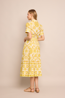 Malena Dress | Mystic Yellow