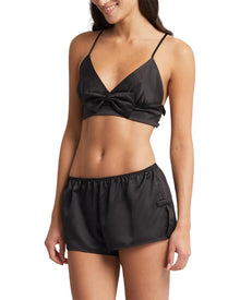 Rya Collection | Womens | Shimmer Bralette Set | Black