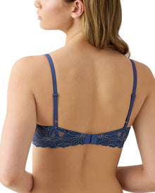 b.tempt'd by Wacoal | Womens | Feeling Famous Balconette Contour Bra | Blue