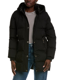 Laundry by Shelli Segal | Womens | Stretch Welding Tech Straight Jacket | Black