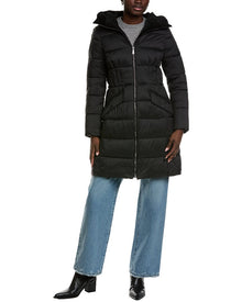 Laundry by Shelli Segal | Womens | Smooth Nylon Zip Front Jacket | Black
