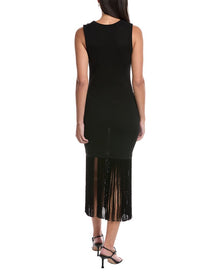 Marella | Womens | Fiver Knitted Dress | Black