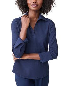 J.McLaughlin | Womens | Alfie Top | Navy