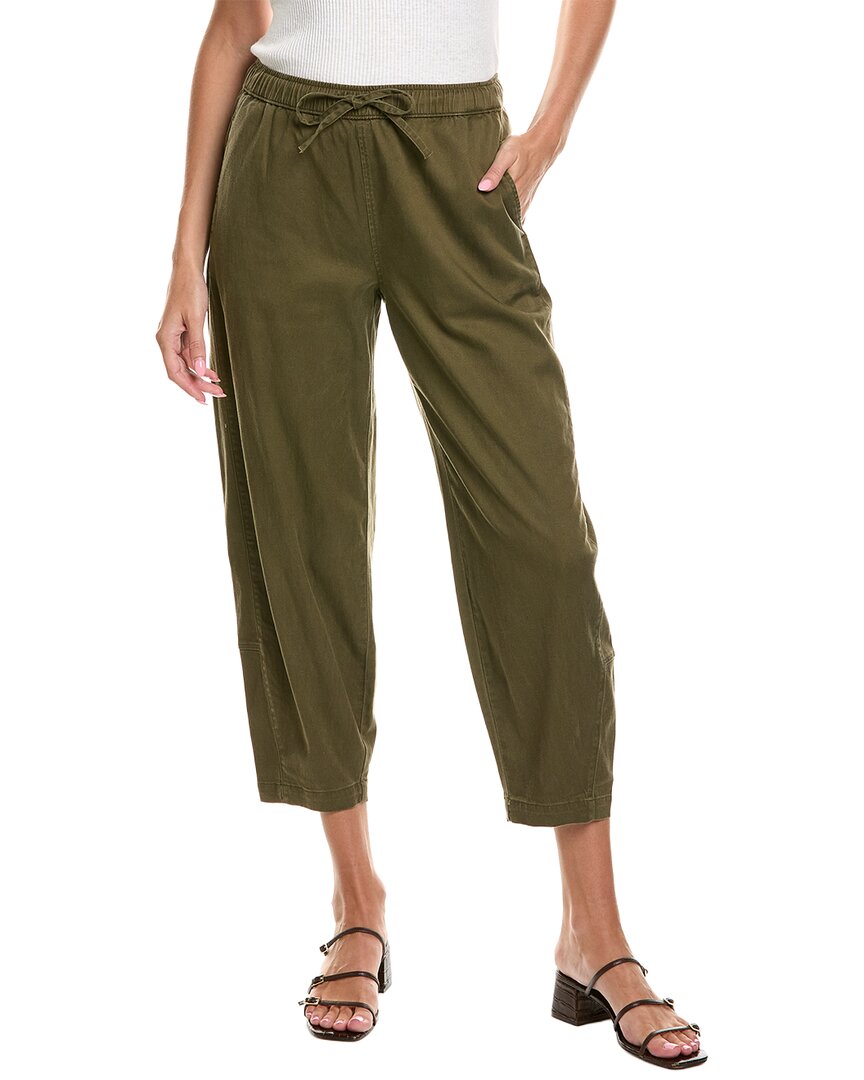 Splendid | Womens | Woven Barrel Pant | Green