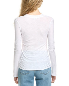 James Perse | Womens | 2pk Relaxed V-Neck T-Shirt | Black