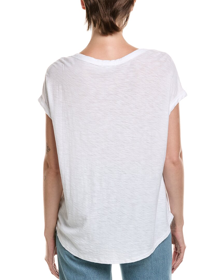 James Perse | Womens | Circular Shell Top | White