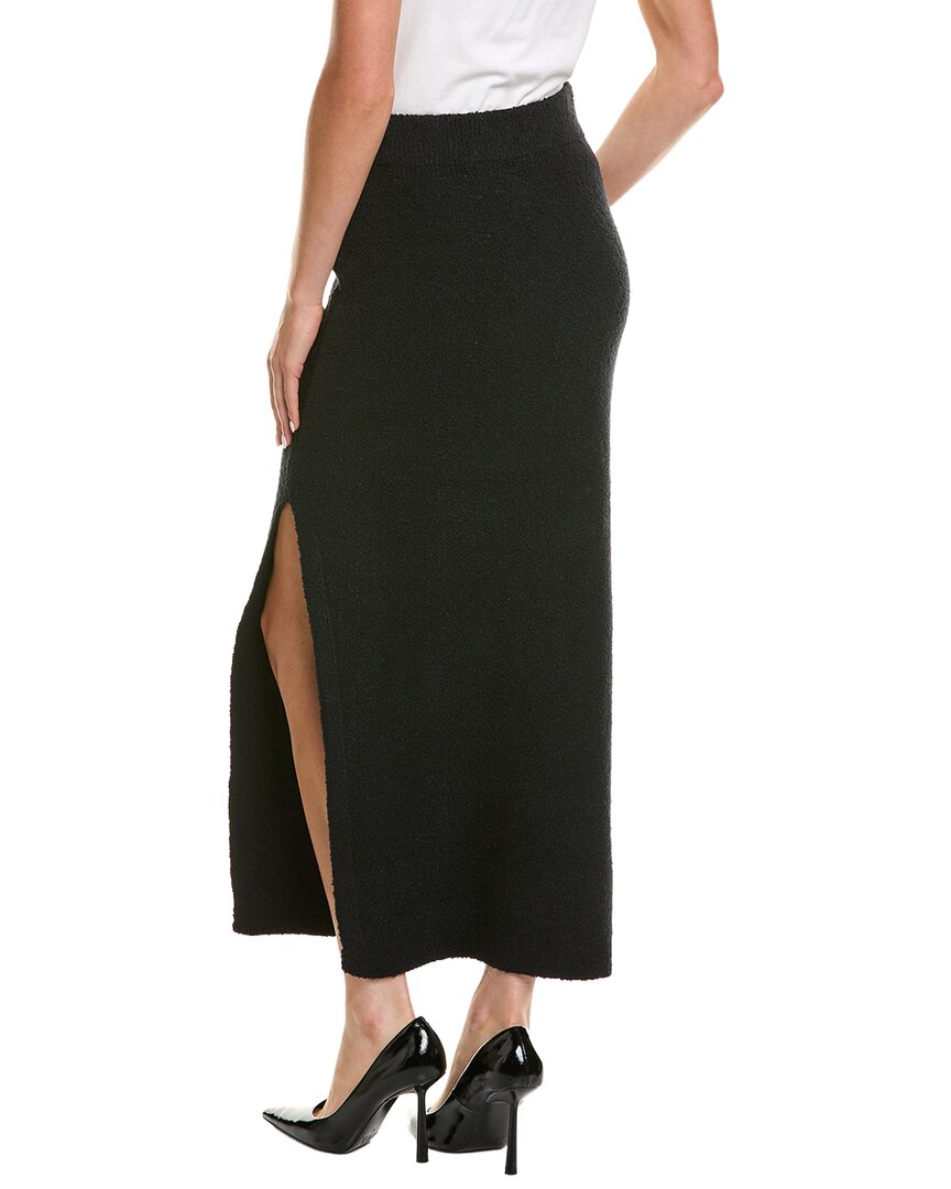525 America | Womens | Boucle Maxi Skirt | Black