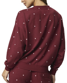 Splendid | Womens | Love Lounge Embroidered Pullover | White