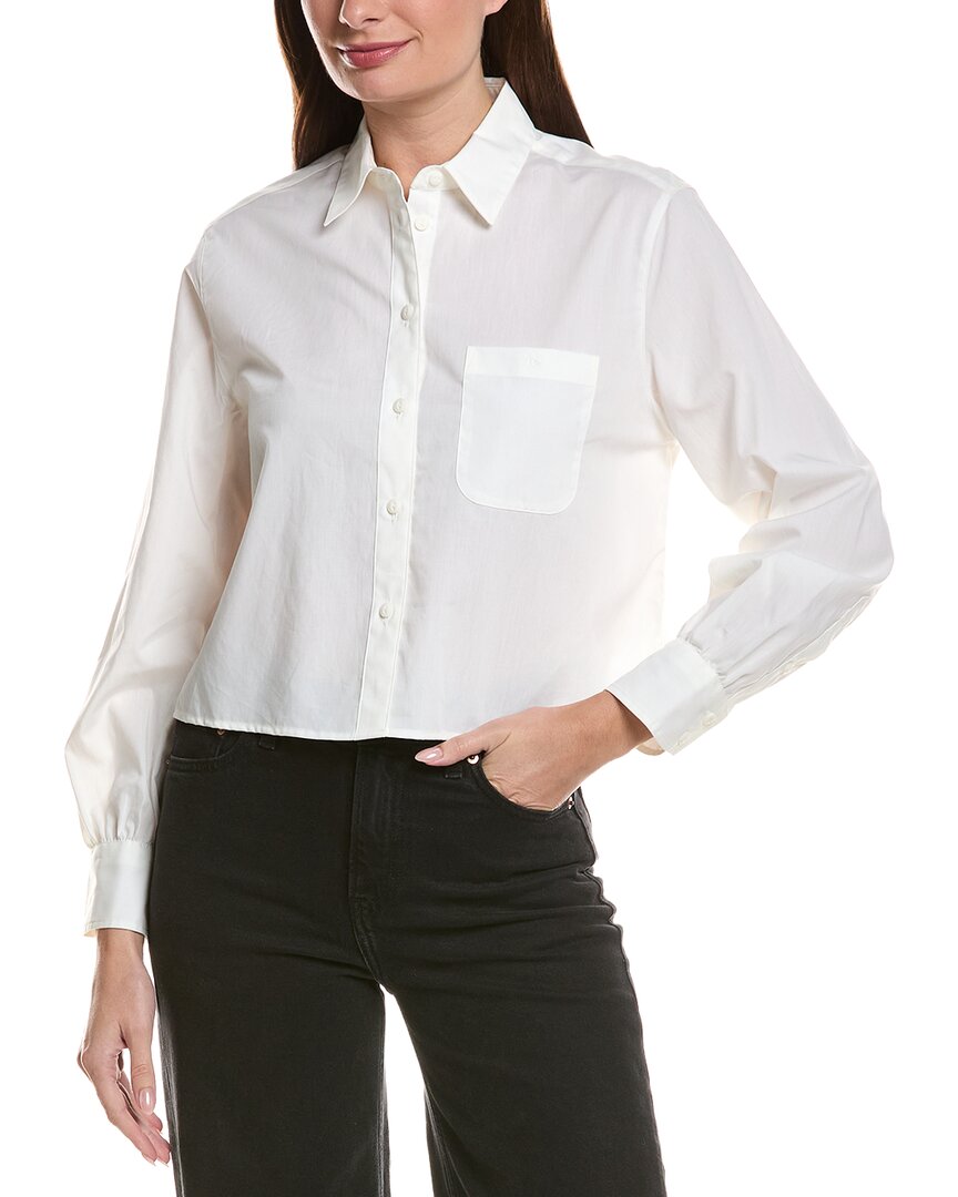 rag & bone | Womens | Max Cropped Shirt | White