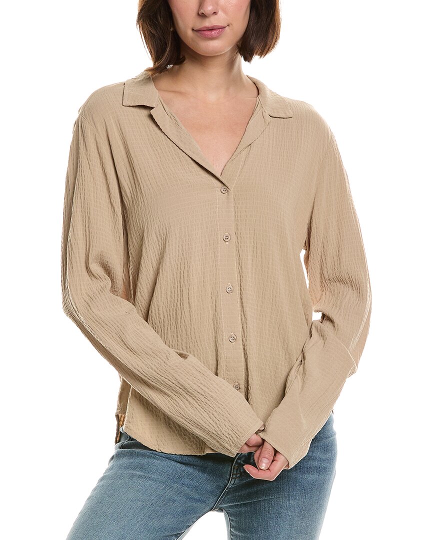 Bella Dahl | Womens | Button Front Shirt | Brown