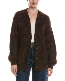 Michael Stars | Womens | Skye Grandpa Cardigan | Brown