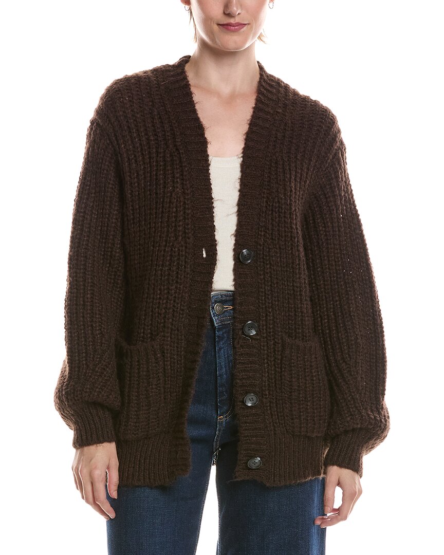 Michael Stars | Womens | Skye Grandpa Cardigan | Brown