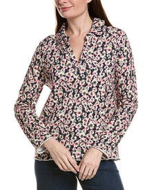 Tommy Bahama | Womens | Marina Del Mar Tidal Bloom Popover Top | Coastline